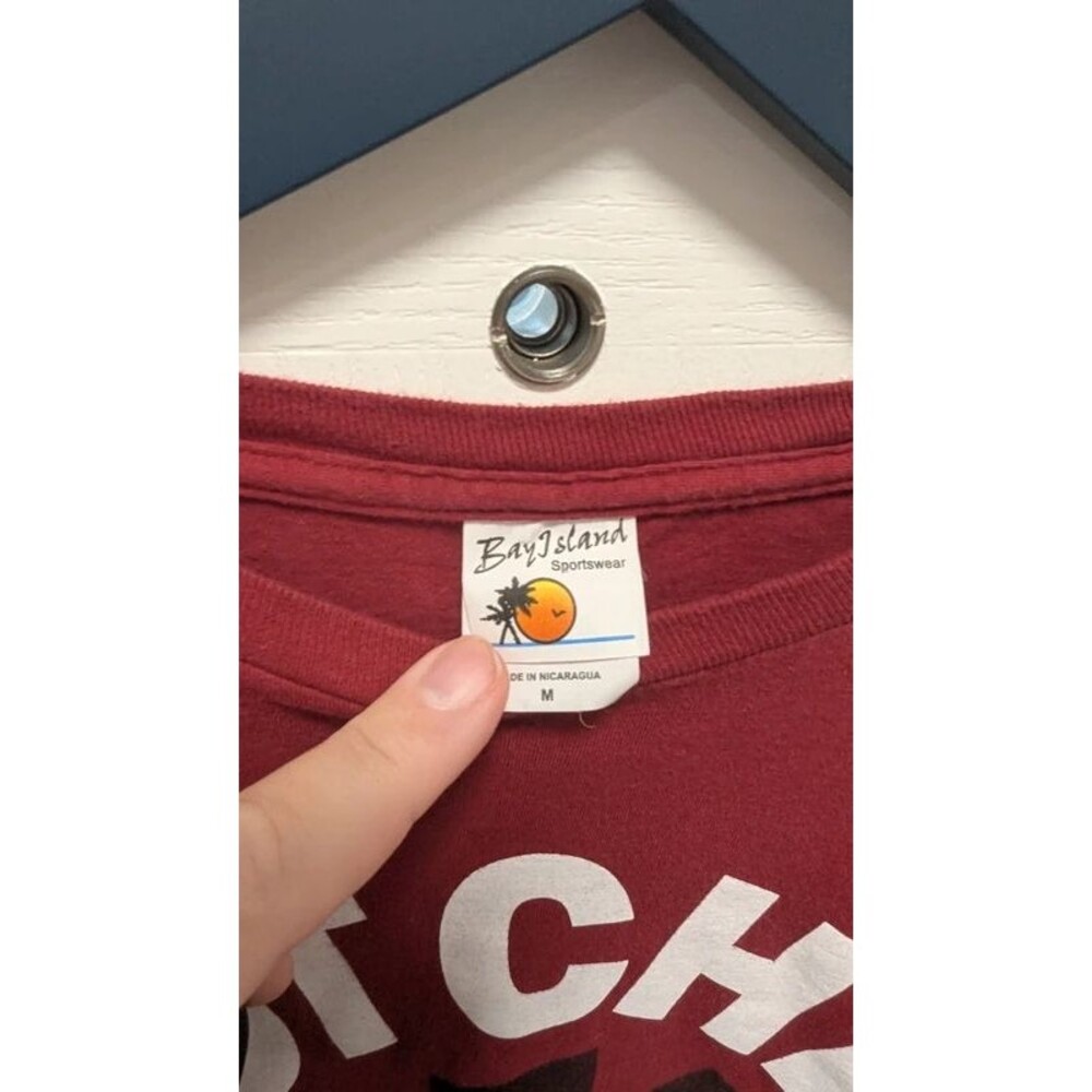 Red Hot Chili Peppers Maroon Band Tee | Bay Island Sportswear - Picture 2 of 5